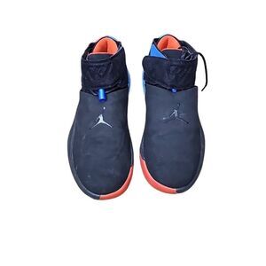 Nike Jordan Why Not Black Signal Blue Men's Basketball Shoes Size 11.5 Excellent